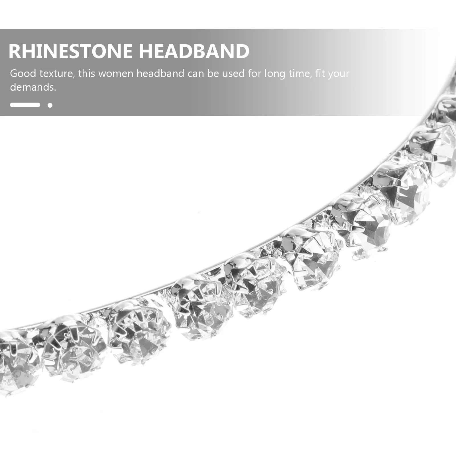 Rhinestone Headband for Girls Women Dark Grey Crystal Hairbands Bride Wedding Accessories Lightweight Comfortable Fashionable
Rhinestone Headband for Girls Women Dark Grey Crystal Hairbands Bride Wedding Accessories Lightweight Comfortable Fashionable