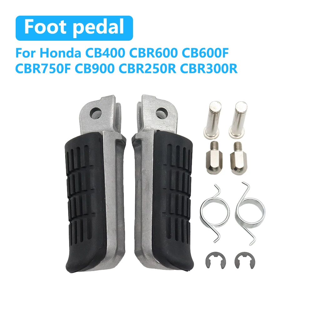 Motorcycle Footrests Foot pegs Pedals For Honda CB400 CBR600 CB600F Hornet 600 CBR750F CB900 CBR250R CBR300R Accessories
Motorcycle Footrests Foot pegs Pedals For Honda CB400 CBR600 CB600F Hornet 600 CBR750F CB900 CBR250R CBR300R Accessories