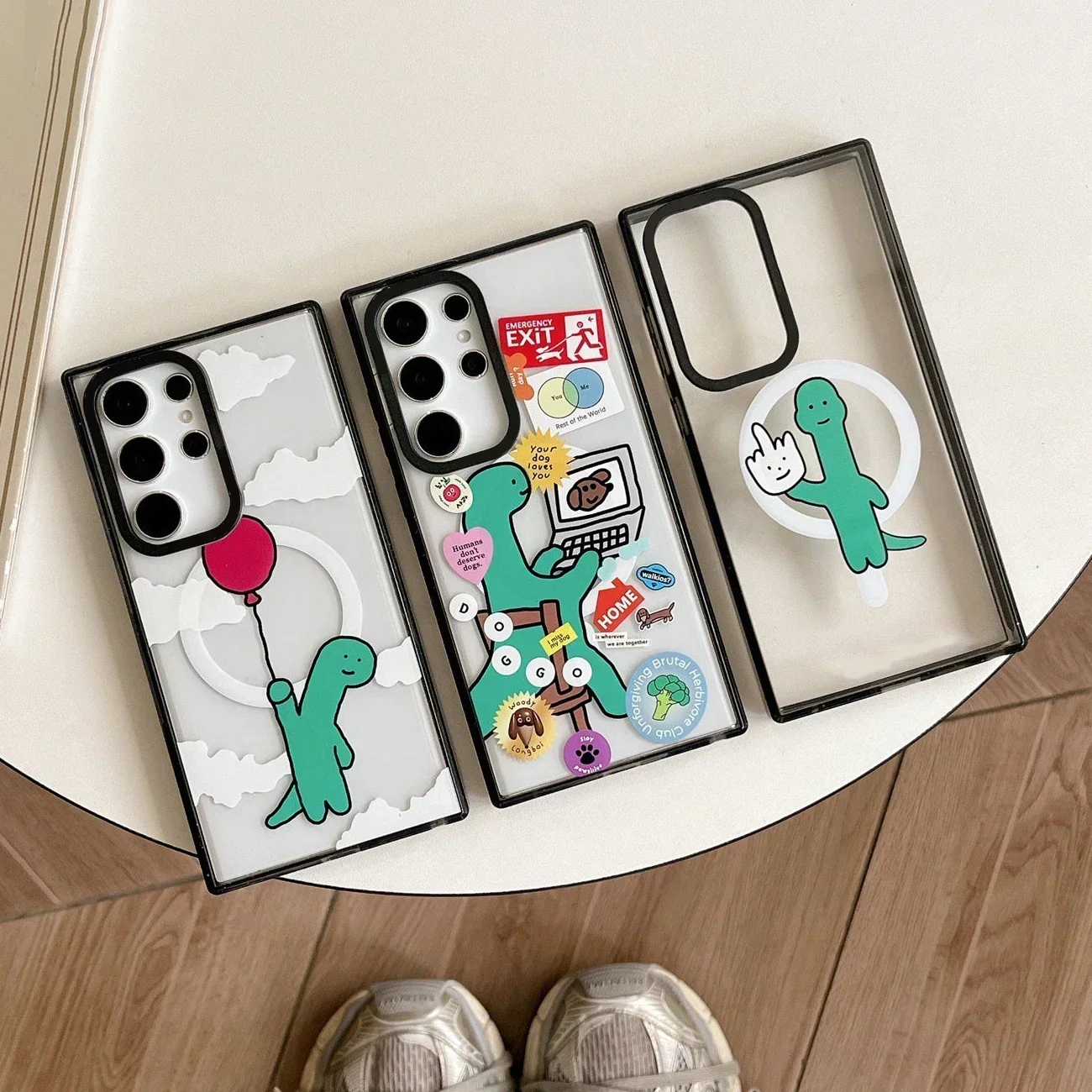Dinosaur Magnetic Acrylic Black Border Magnetic Phone Case for Samsung Galaxy S22U S23 S24 S25 Ultra Cover Protective Shell
Dinosaur Magnetic Acrylic Black Border Magnetic Phone Case for Samsung Galaxy S22U S23 S24 S25 Ultra Cover Protective Shell