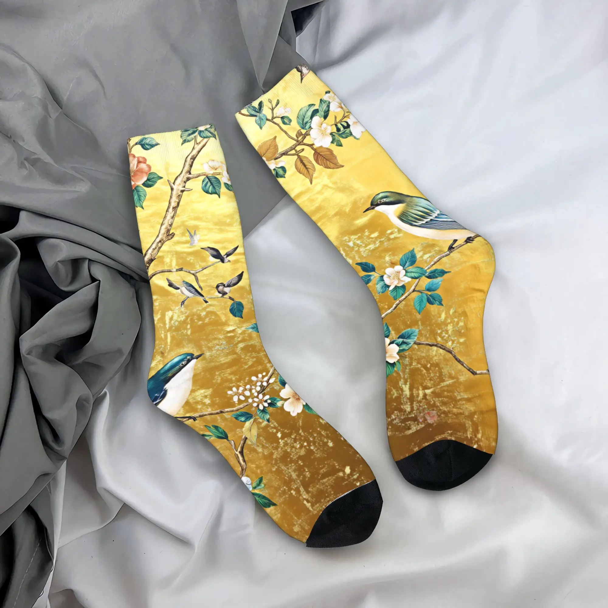 Unisex Men Socks Flowers and Birds Stockings Non Slip Soft Socks Autumn Funny Design Climbing Socks
Unisex Men Socks Flowers and Birds Stockings Non Slip Soft Socks Autumn Funny Design Climbing Socks