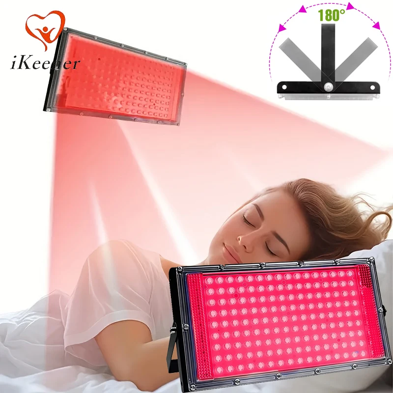 Red Light Therapy Lamp 96pcs LEDs 660nm 850nm Infrared Light Panel Device for Facial Anti Aging Skin Care Beauty Device
Red Light Therapy Lamp 96pcs LEDs 660nm 850nm Infrared Light Panel Device for Facial Anti Aging Skin Care Beauty Device