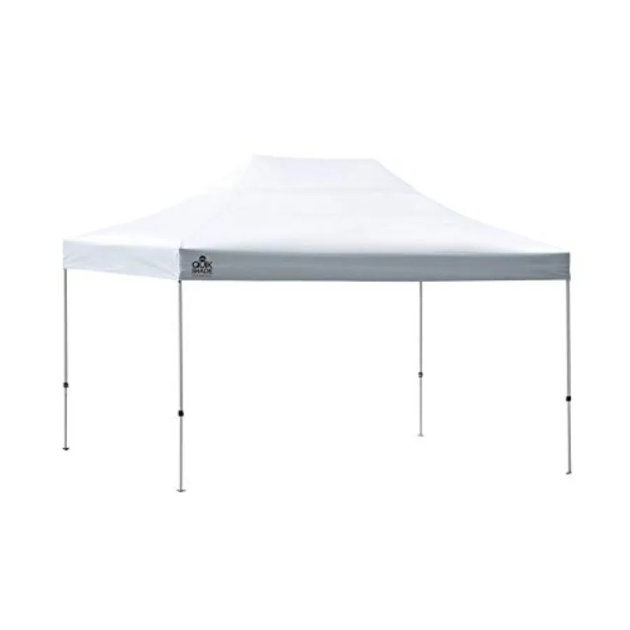 Commercial outdoor pop-up canopy, 10' x 15', 150 sq ft shade, straight leg base, white polyester fabric, UV-resistant and water
Commercial outdoor pop-up canopy, 10' x 15', 150 sq ft shade, straight leg base, white polyester fabric, UV-resistant and water
