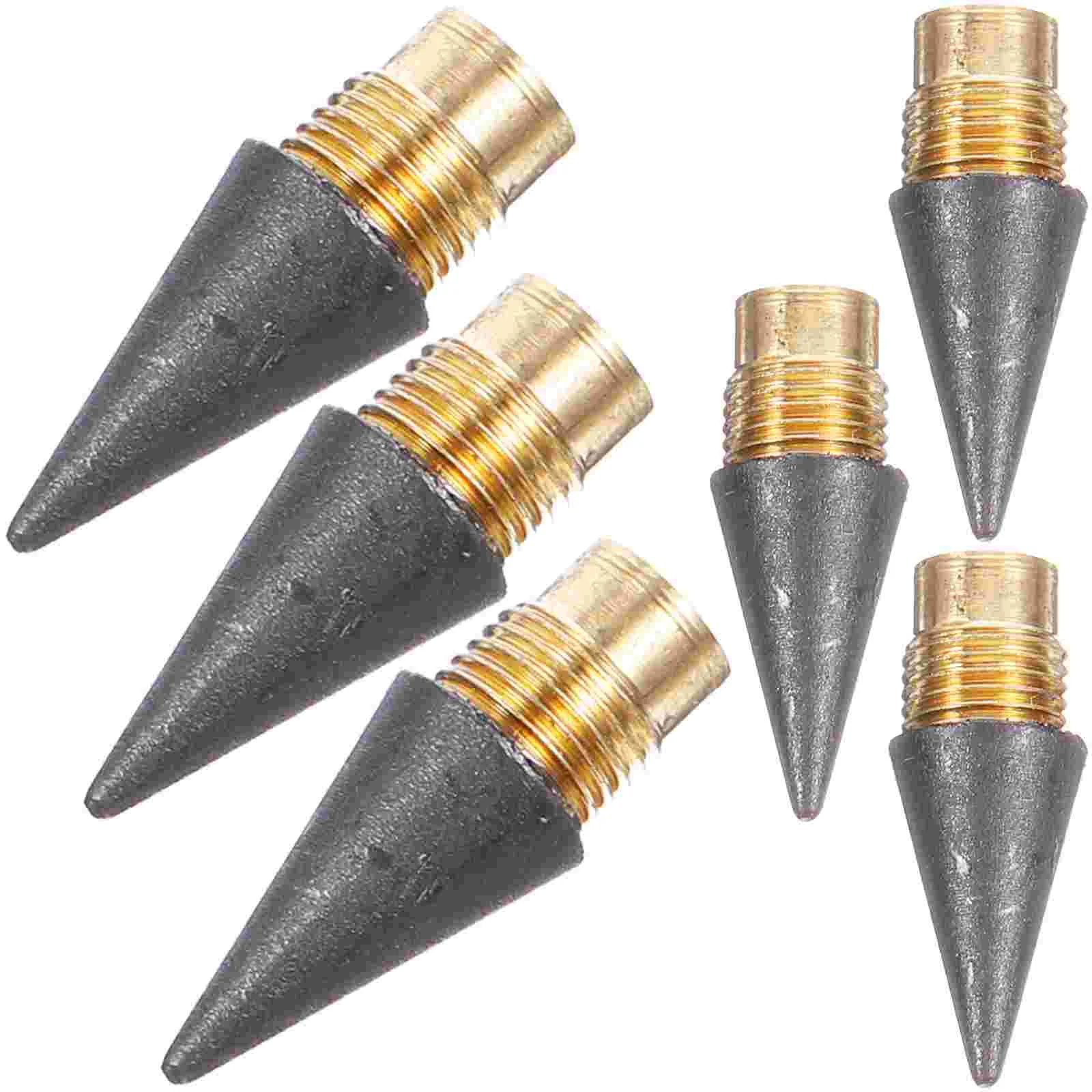 6 Pcs Pencil Replacement Nibs Inkless Refills Forever Tip Graphite Beautiful Appearance
6 Pcs Pencil Replacement Nibs Inkless Refills Forever Tip Graphite Beautiful Appearance