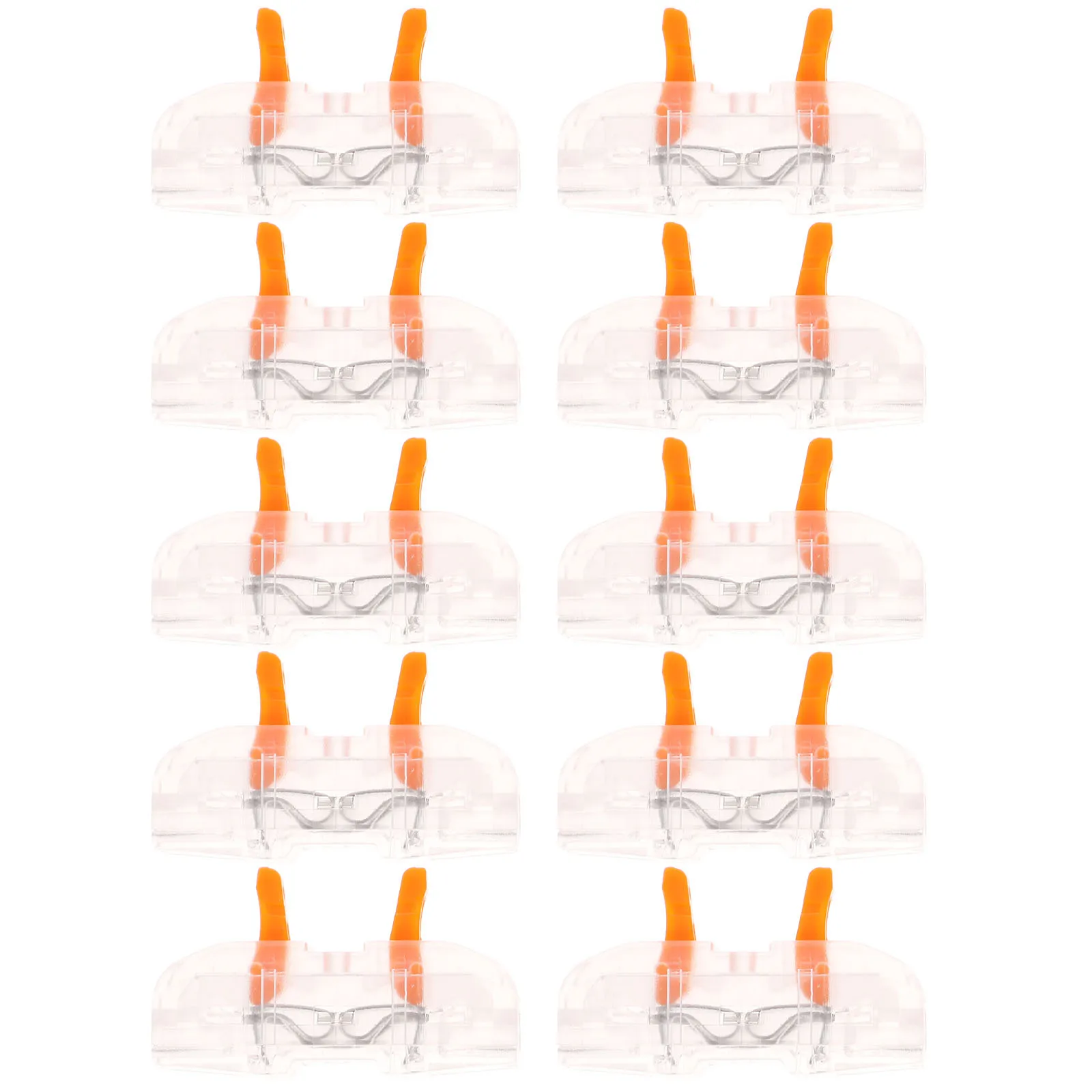 10pcs Lever Wire Connectors Kit Quick Connect Terminal Blocks For Solid Strand Flexible Wires Electrical Connectors Auto Wire 
10pcs Lever Wire Connectors Kit Quick Connect Terminal Blocks For Solid Strand Flexible Wires Electrical Connectors Auto Wire