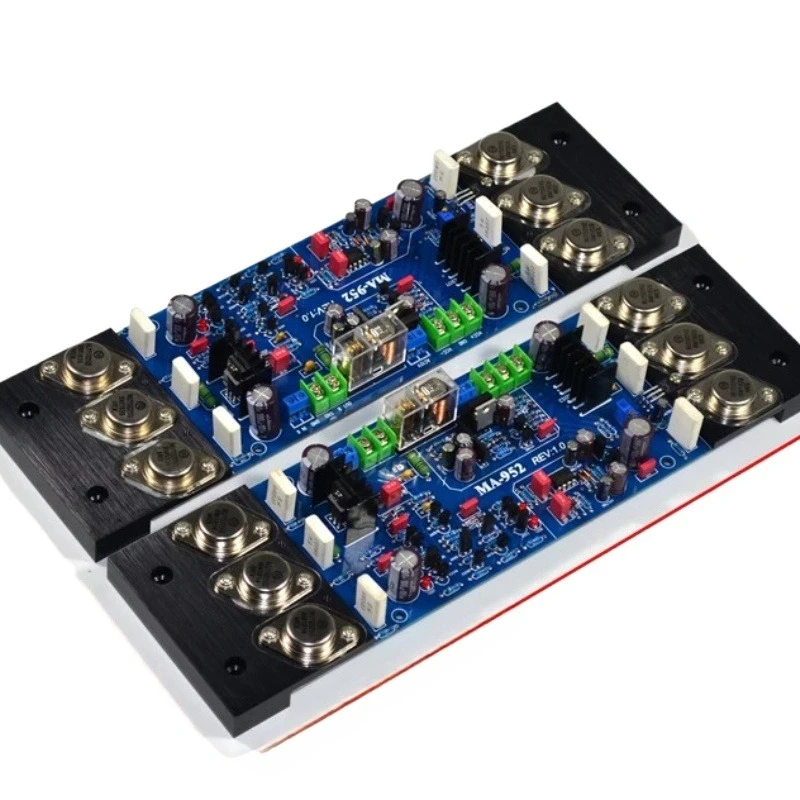 Hifi pure post-stage ma952 fever-grade gold-sealed tube power amplifier board golden voice son circuit class a class ab
Hifi pure post-stage ma952 fever-grade gold-sealed tube power amplifier board golden voice son circuit class a class ab