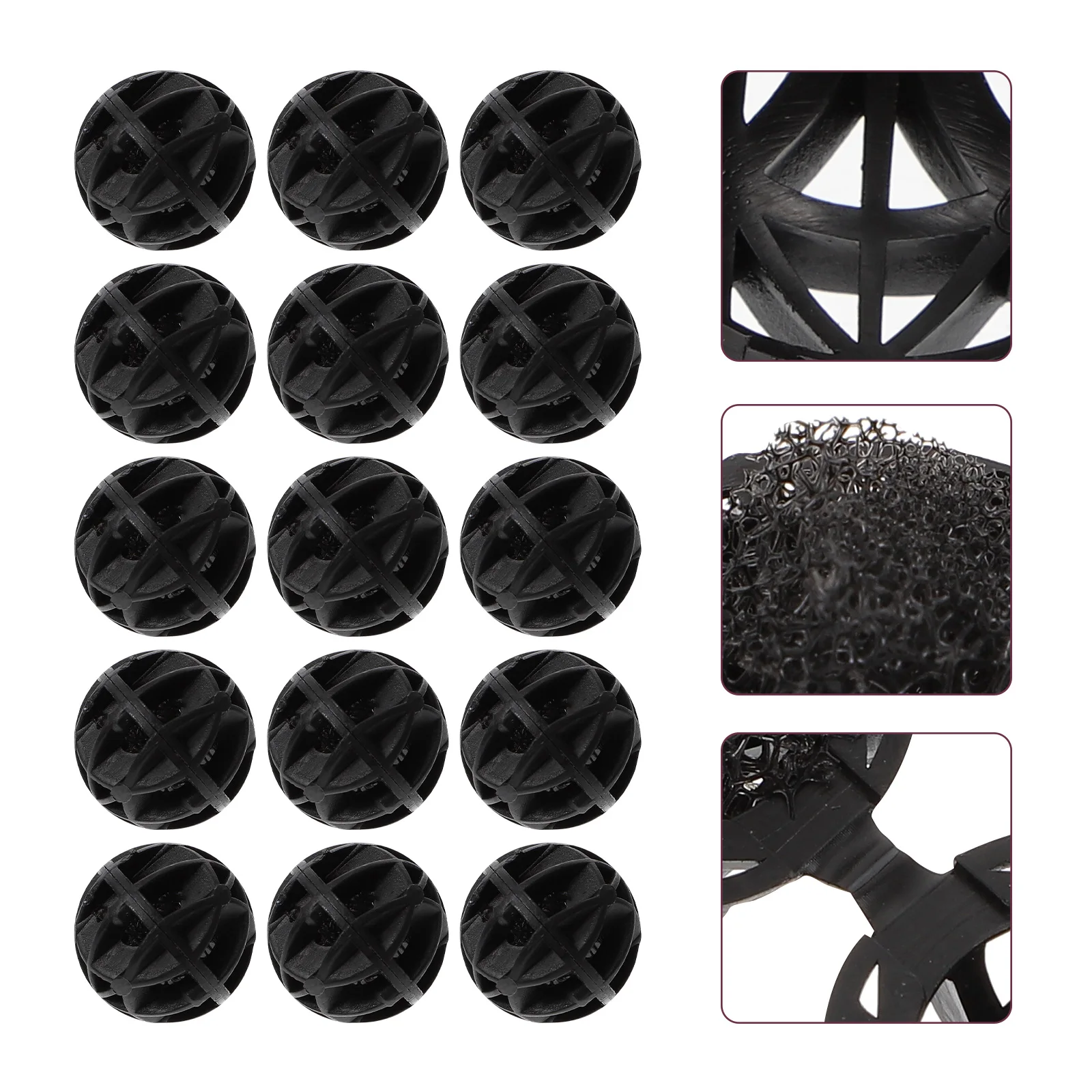 150pcs Bio Balls 16mm Filtration Material for Aquarium Fish Tank Pond Filter Balls Media Biological Filtration Practical
150pcs Bio Balls 16mm Filtration Material for Aquarium Fish Tank Pond Filter Balls Media Biological Filtration Practical