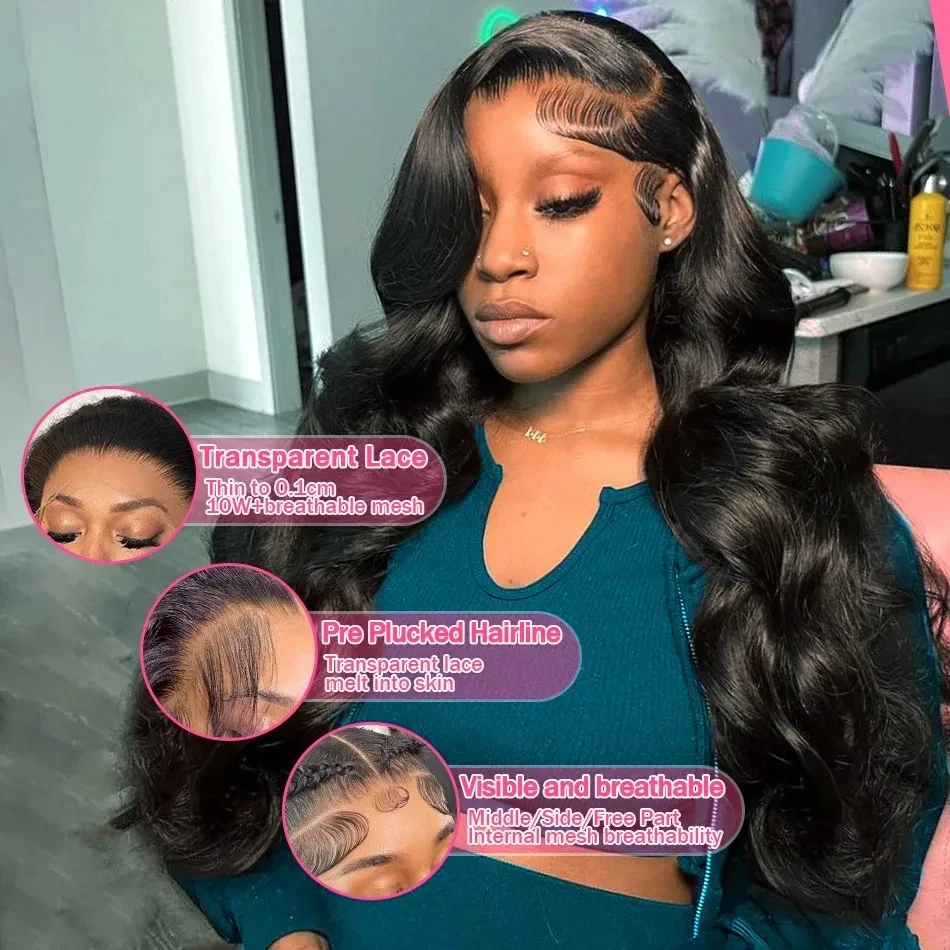 250 Density 38 40 Inch Body Wave Lace Front Wigs Human Hair 13x6 HD Lace Frontal Wig 13X4 Bone Human Hair Wig Pre Plucked for Women
250 Density 38 40 Inch Body Wave Lace Front Wigs Human Hair 13x6 HD Lace Frontal Wig 13X4 Bone Human Hair Wig Pre Plucked for Women