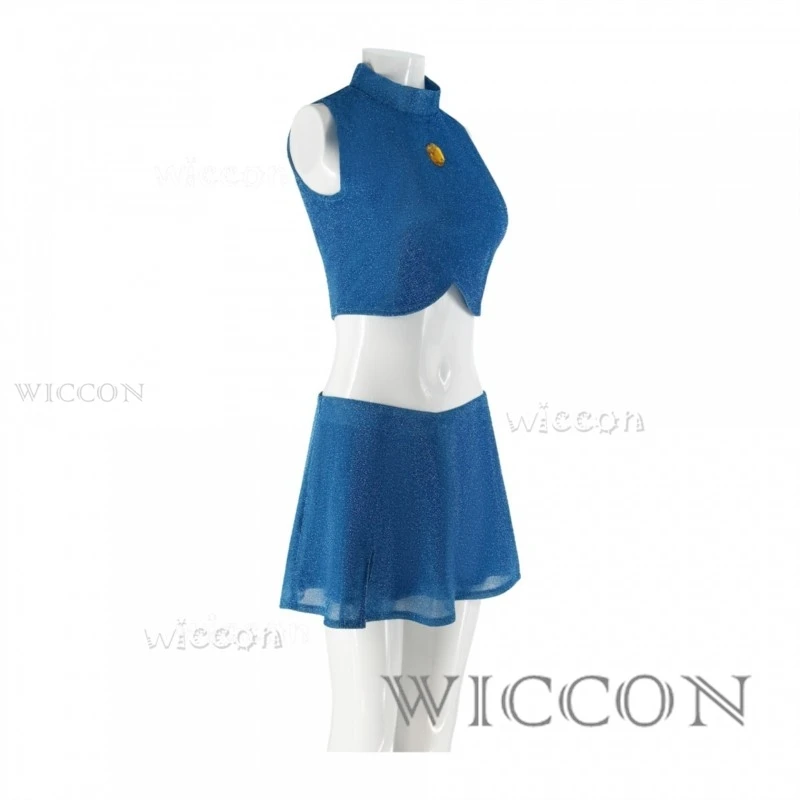 Winks Club Princess Bloom Wig & - Blue Tube Fancy Ponytail + Shiny Skirt Set + Sleeves, Halloween cosplay full costumes and
Winks Club Princess Bloom Wig & - Blue Tube Fancy Ponytail + Shiny Skirt Set + Sleeves, Halloween cosplay full costumes and
