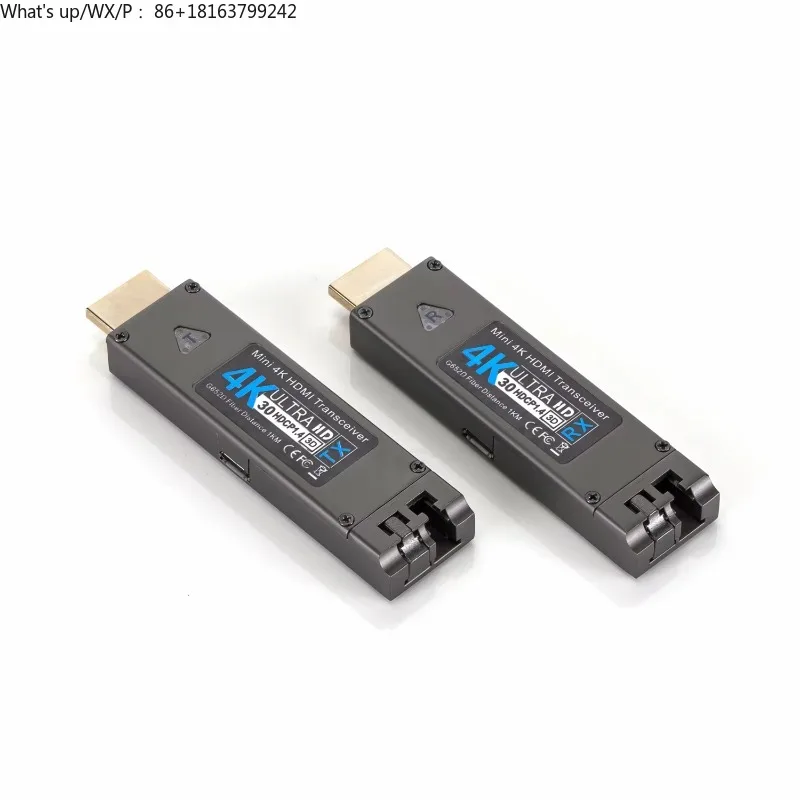 High-Speed HD H-DMI Fiber Optic Extender with LC Optical Connector for FTTH Network Transmitter and Receiver
High-Speed HD H-DMI Fiber Optic Extender with LC Optical Connector for FTTH Network Transmitter and Receiver