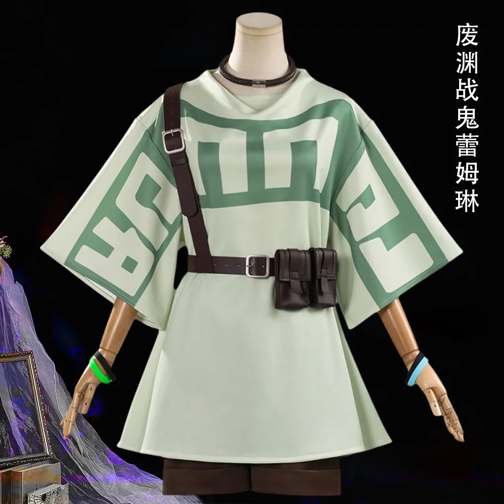 Abyss Walker Remlin Dress GACHIAKUTA Cosplay Costume Game Anime Role Play Outfit Full Set for Halloween Christmas Fancy Party
Abyss Walker Remlin Dress GACHIAKUTA Cosplay Costume Game Anime Role Play Outfit Full Set for Halloween Christmas Fancy Party