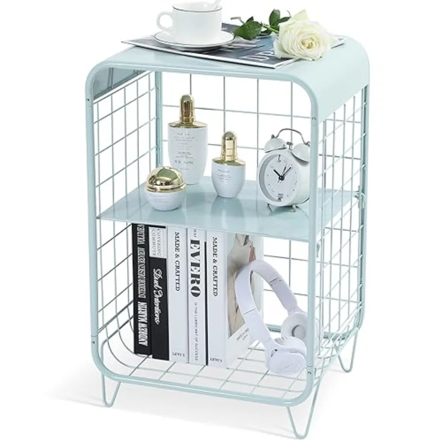 Cute Nightstand, Metal Side Table, 3 Tier End Table with Storage, Vintage Bedside Table, Girls Bedroom Furniture, Coffee Table
Cute Nightstand, Metal Side Table, 3 Tier End Table with Storage, Vintage Bedside Table, Girls Bedroom Furniture, Coffee Table