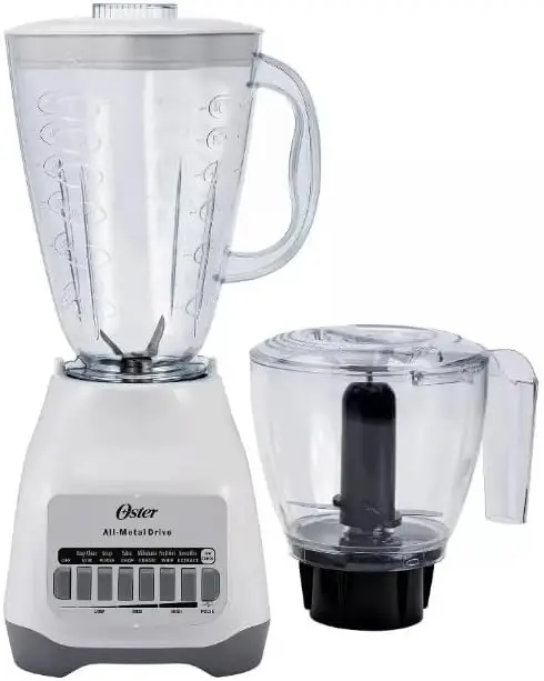 2-in-1 Kitchen Blender and Food Processor with 700W Motor, 6-Cup Jar, 3-Cup Chopper
2-in-1 Kitchen Blender and Food Processor with 700W Motor, 6-Cup Jar, 3-Cup Chopper