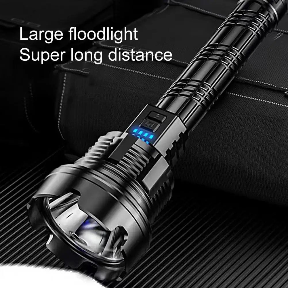 Handheld Flashlight High Brightness Long Standby Time Digital Display Strong Light Emergency Light for Camping
Handheld Flashlight High Brightness Long Standby Time Digital Display Strong Light Emergency Light for Camping