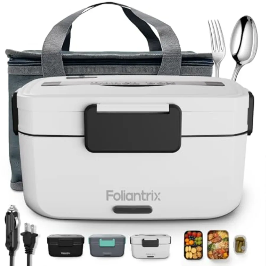 Heated Lunch Box 90W Electric Lunch Box for Adults with 2L Stainless Steel Container Portable Food Warmer for Men/Car/Truck/Wor
Heated Lunch Box 90W Electric Lunch Box for Adults with 2L Stainless Steel Container Portable Food Warmer for Men/Car/Truck/Wor