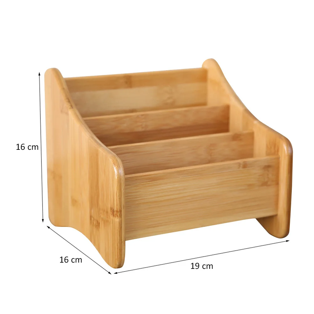 Bamboo Desk Organizer 3 Grids Multi-Layer Storage Box for Remote Control Snacks Sundries Home Office Bathroom Tabletop Use
Bamboo Desk Organizer 3 Grids Multi-Layer Storage Box for Remote Control Snacks Sundries Home Office Bathroom Tabletop Use