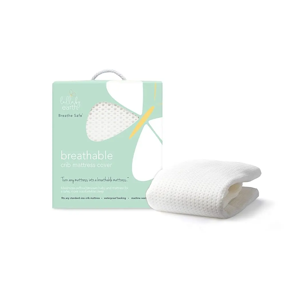 Breathe Safe Air Breathable Crib Mattr Pad, Removable Mattr Cover With Waterproof Layer For Baby And Toddler Beds, Standard
Breathe Safe Air Breathable Crib Mattr Pad, Removable Mattr Cover With Waterproof Layer For Baby And Toddler Beds, Standard