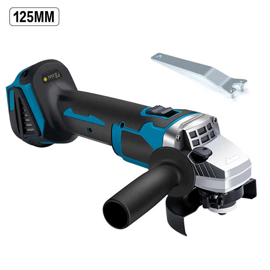 Brushless 125mm Electric Angle Grinder Machine 3 Speed For 20V Battery Cordless DIY Woodworking Power Tool
Brushless 125mm Electric Angle Grinder Machine 3 Speed For 20V Battery Cordless DIY Woodworking Power Tool