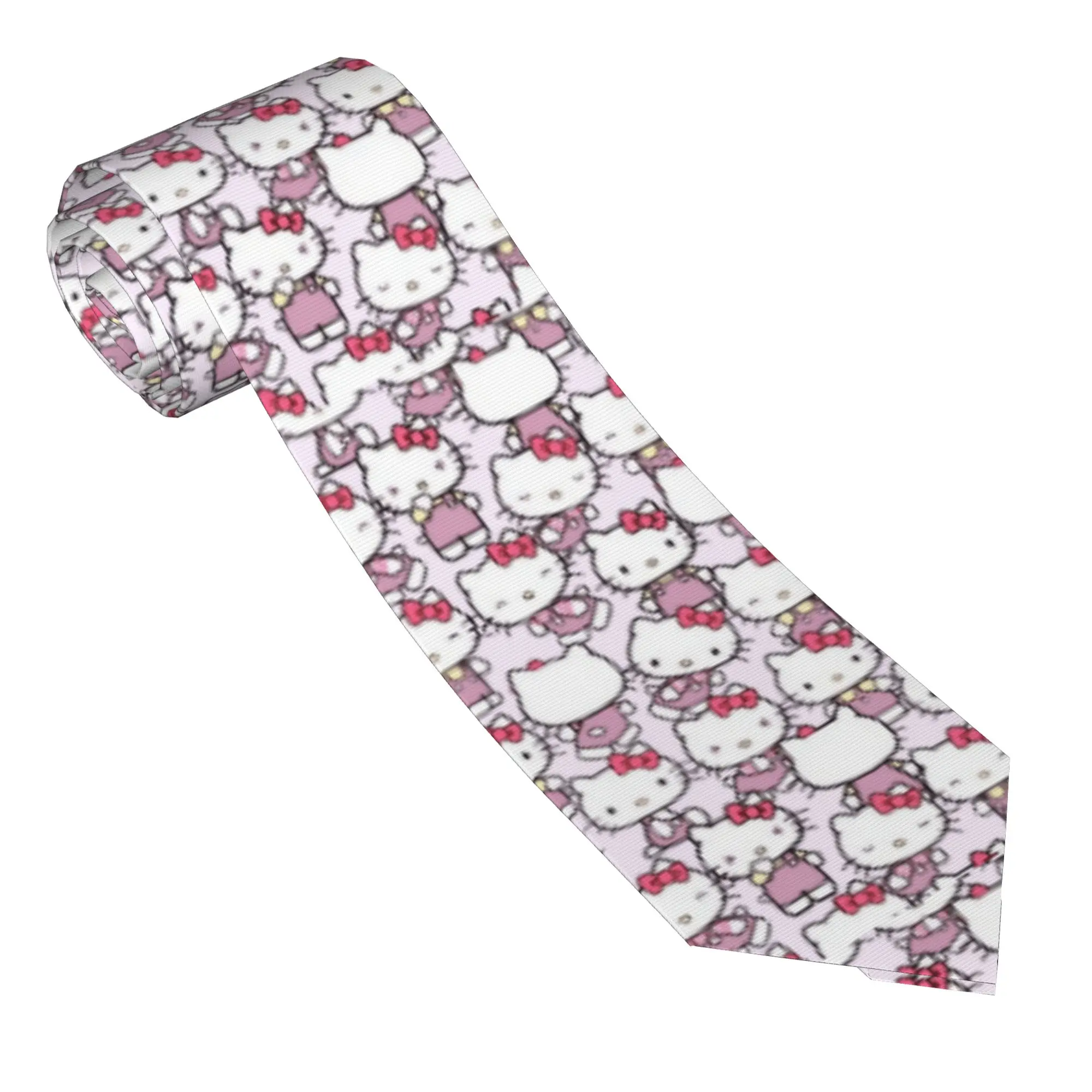 Hello Kitty Pattern Necktie Men Women 8 cm Silk Narrow Neck Ties Kawaii Cartoon for Men Shirt Accessories Cravat Wedding Gift
Hello Kitty Pattern Necktie Men Women 8 cm Silk Narrow Neck Ties Kawaii Cartoon for Men Shirt Accessories Cravat Wedding Gift