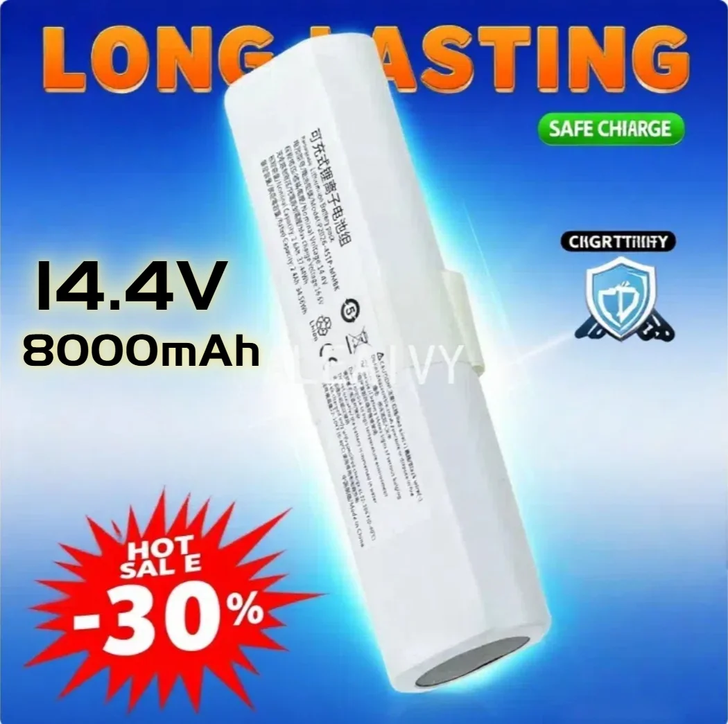 Battery for Xiaomi Mijia 2C Vacuum Mop Robot XMSTJQR2C P2026-4S1P-MMBK Replacement For Finder RLS3 LDS Navigation Cleaner
Battery for Xiaomi Mijia 2C Vacuum Mop Robot XMSTJQR2C P2026-4S1P-MMBK Replacement For Finder RLS3 LDS Navigation Cleaner