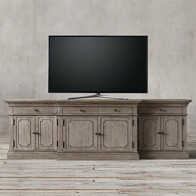 Solid wood living room home TV cabinet villa TV table
Solid wood living room home TV cabinet villa TV table