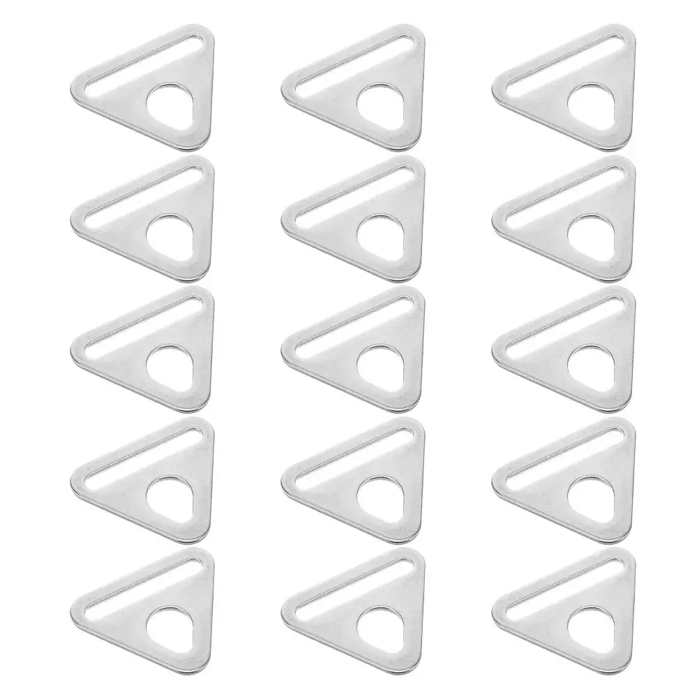 15Pcs Canopy Tent Triangle Buckle Stainless Steel Camping Rope Fixing Adjuster Wind Tents Outdoor Gear Accessories
15Pcs Canopy Tent Triangle Buckle Stainless Steel Camping Rope Fixing Adjuster Wind Tents Outdoor Gear Accessories