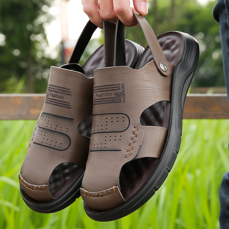 YRZL Men's Sandals Summer Comfortable Business Casual Shoes Anti Slip Lightweight Walking Sandals for Men Outdoor Beach Footwear
YRZL Men's Sandals Summer Comfortable Business Casual Shoes Anti Slip Lightweight Walking Sandals for Men Outdoor Beach Footwear