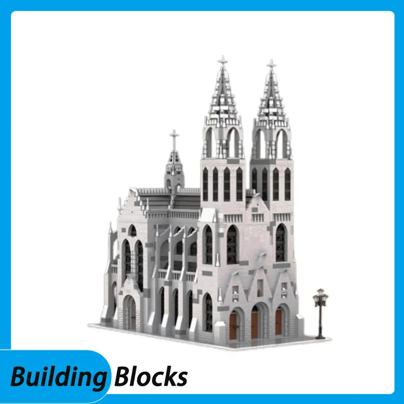 Spot MOC-148170 3997pcs Cathedral Small Particle Assembly Building Blocks Educational Toy Model Gift Set Ornaments
Spot MOC-148170 3997pcs Cathedral Small Particle Assembly Building Blocks Educational Toy Model Gift Set Ornaments