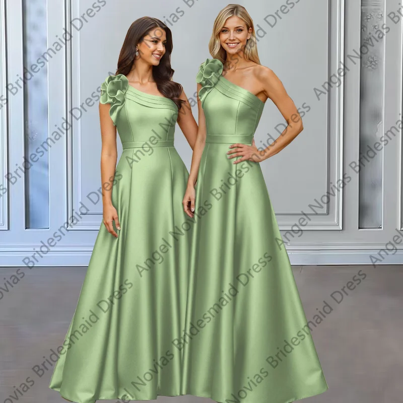 Long A Line Green Bridesmaid Dresses for Wedding Party Customized Maid Of Honor Dress Vestidos De Damas De Honor De Boda
Long A Line Green Bridesmaid Dresses for Wedding Party Customized Maid Of Honor Dress Vestidos De Damas De Honor De Boda