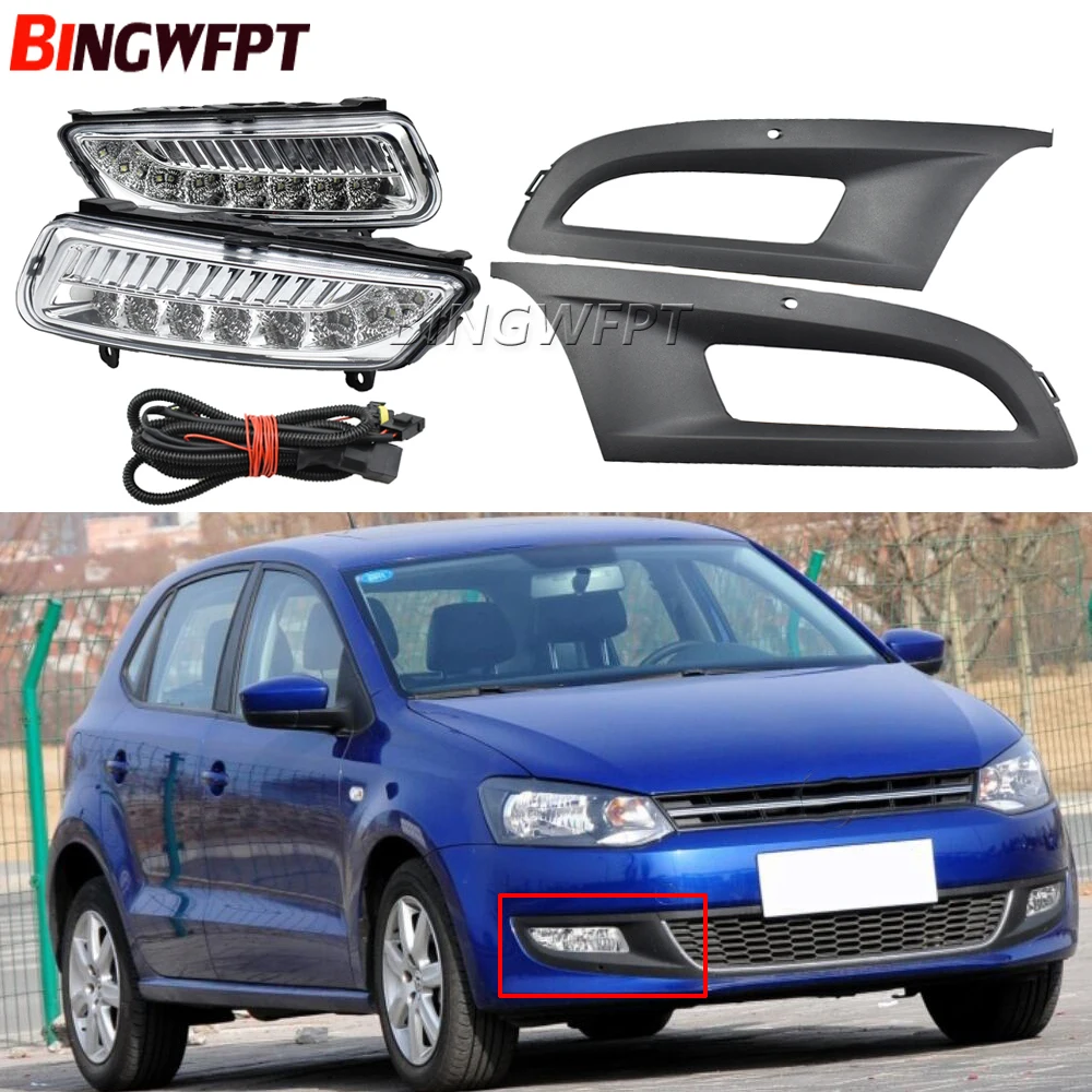 1set For Polo Vento Derby 2009 2010 2011 2012 2013 2014 Car-Styling Front Fog Lamp FogLight with Frame cover and wire
1set For Polo Vento Derby 2009 2010 2011 2012 2013 2014 Car-Styling Front Fog Lamp FogLight with Frame cover and wire