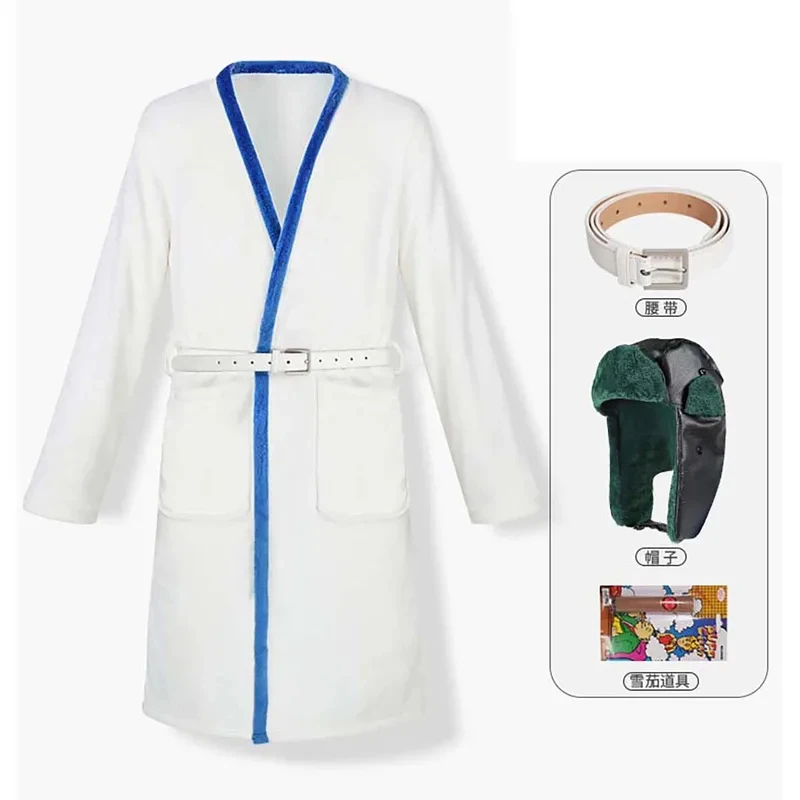 Adult Men Halloween Party Christmas Vacation Cousin Eddie Cosplay White Robe Hat Belt Costume fg8'.
Adult Men Halloween Party Christmas Vacation Cousin Eddie Cosplay White Robe Hat Belt Costume fg8'.
