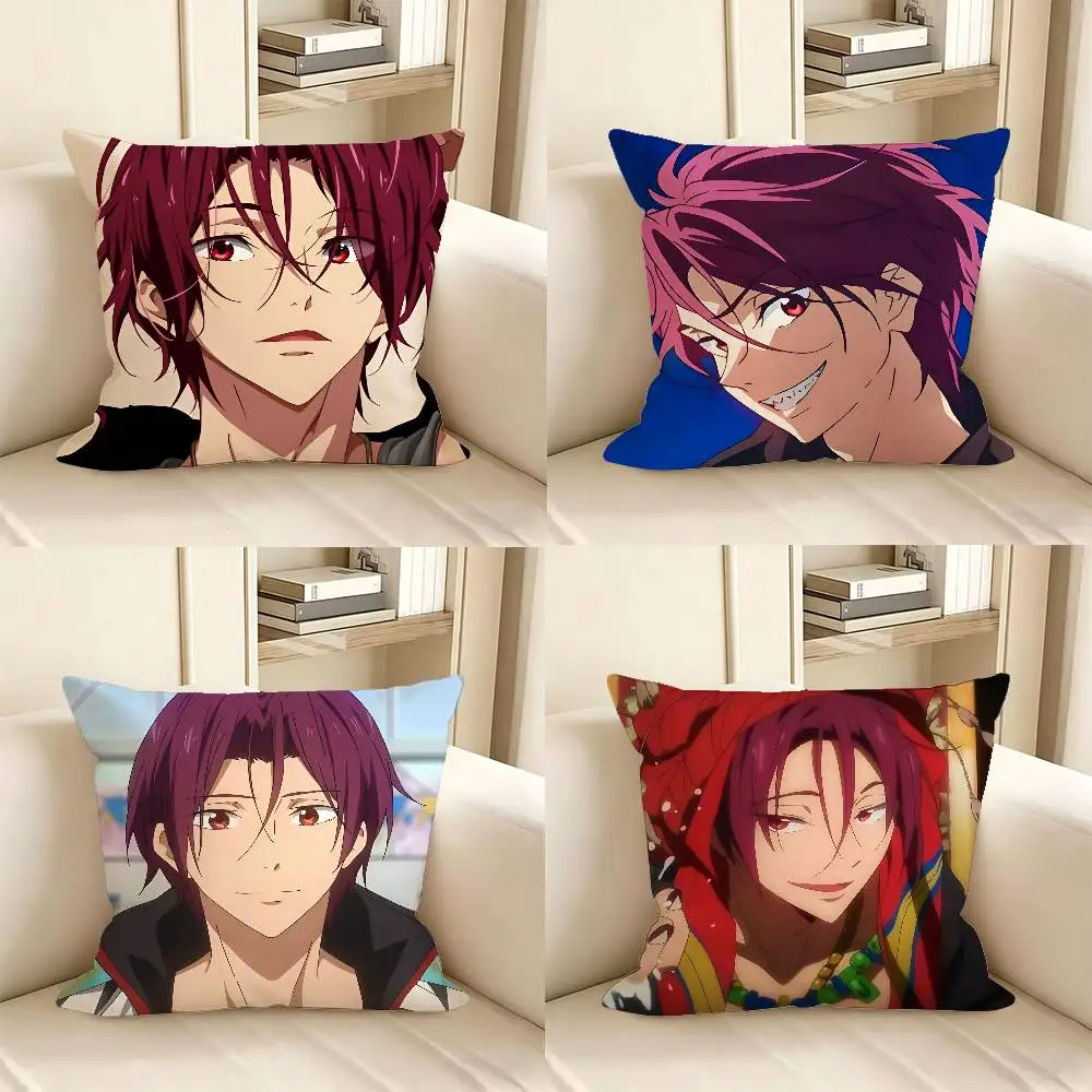 1pc Cartoon Rin Matsuoka Pillow Case Fashion Square Pillowcase Bedroom Sofa Room Ins Decoration Leisure
1pc Cartoon Rin Matsuoka Pillow Case Fashion Square Pillowcase Bedroom Sofa Room Ins Decoration Leisure