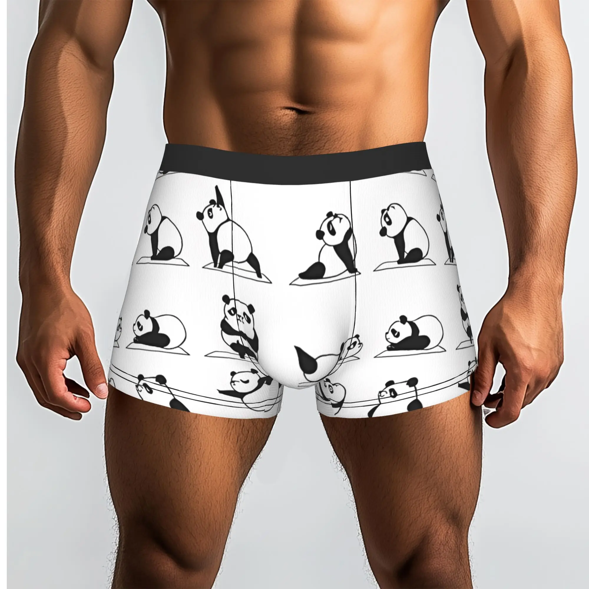 Panda Yoga Panda Underpants Breathbale Panties Men's Underwear Print Shorts Boxer Briefs
Panda Yoga Panda Underpants Breathbale Panties Men's Underwear Print Shorts Boxer Briefs