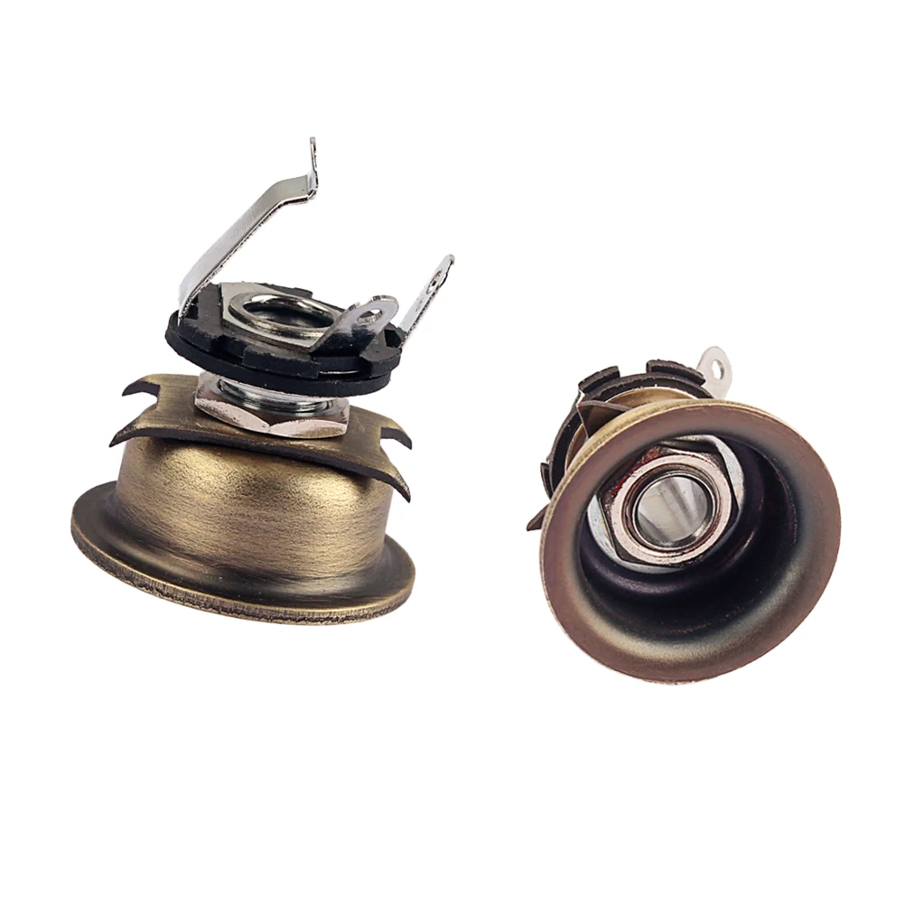 Jack Set Guitar Input Electric Guitars Stereo Output Socket Connector Plate Endpin
Jack Set Guitar Input Electric Guitars Stereo Output Socket Connector Plate Endpin
