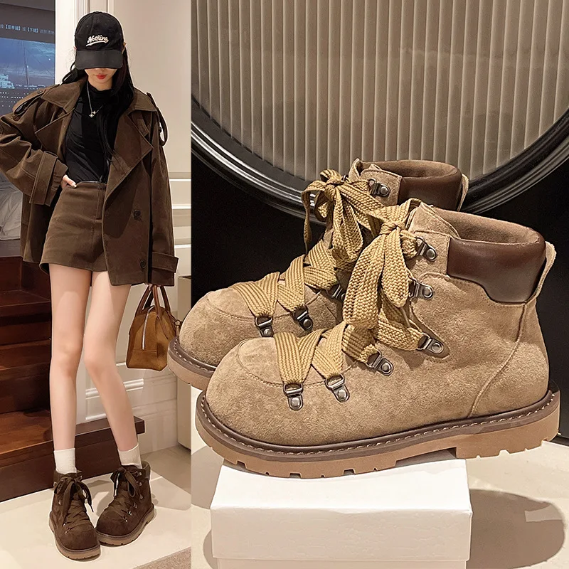 Forest Style Retro Chunky Fashion Boots for Women autumn and winter thick-soled chunky heel artistic style work short boots
Forest Style Retro Chunky Fashion Boots for Women autumn and winter thick-soled chunky heel artistic style work short boots