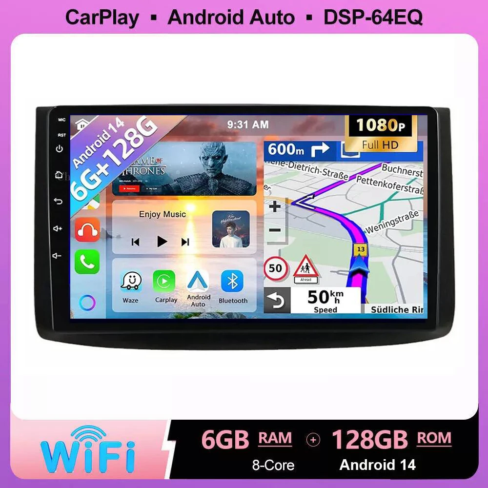 4G + WIFI Автомобильный радиоприемник Android Carplay для Chevrolet AVEO 2006-2012 Мультимедийная стереосистема 2 Din Авторадио GPS-навигация Головное устройство
4G + WIFI Автомобильный радиоприемник Android Carplay для Chevrolet AVEO 2006-2012 Мультимедийная стереосистема 2 Din Авторадио GPS-навигация Головное устройство