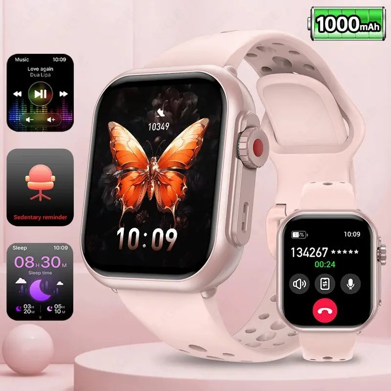 For IOS Watch Men Women Smart Bracelet 1000mAh Battery AMOLED Display Bluetooth Call Sport Waterproof Smart Watch
For IOS Watch Men Women Smart Bracelet 1000mAh Battery AMOLED Display Bluetooth Call Sport Waterproof Smart Watch