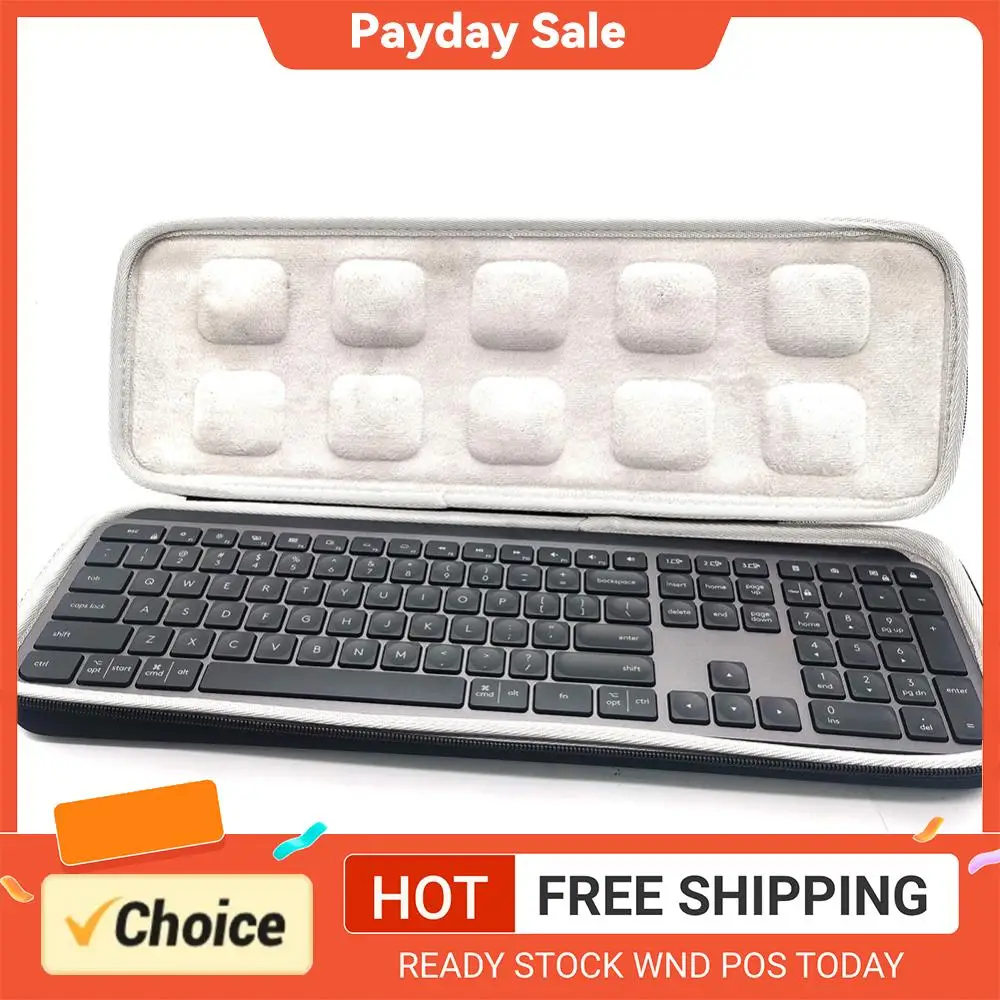 Чехол-кейс для механической клавиатуры, жесткий футляр для беспроводной клавиатуры Logitech MX Keys, сумка для хранения из EVA-материала
Чехол-кейс для механической клавиатуры, жесткий футляр для беспроводной клавиатуры Logitech MX Keys, сумка для хранения из EVA-материала