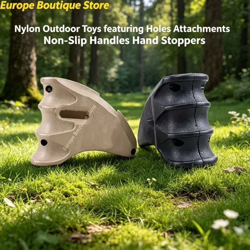 Nylon Outdoor Toys Featuring Holes Attachments Non-Slip Handles Hand Stoppers for Tactical Wargame Model Accessories Gear
Nylon Outdoor Toys Featuring Holes Attachments Non-Slip Handles Hand Stoppers for Tactical Wargame Model Accessories Gear