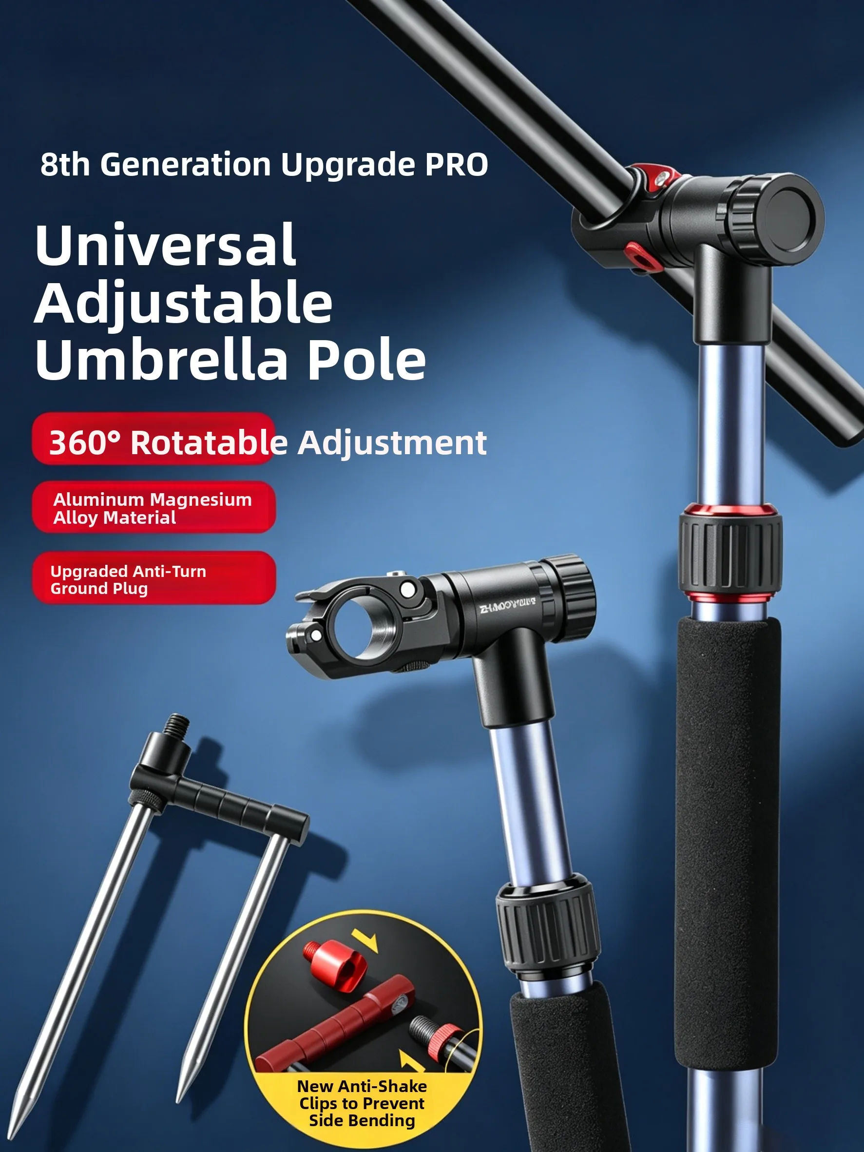 High-End New Model Fiing Umbrella Walking Cane Underbar Fiing Umbrella Universal Connector Canopy Holder Fiing Gear Acc...
High-End New Model Fiing Umbrella Walking Cane Underbar Fiing Umbrella Universal Connector Canopy Holder Fiing Gear Acc...