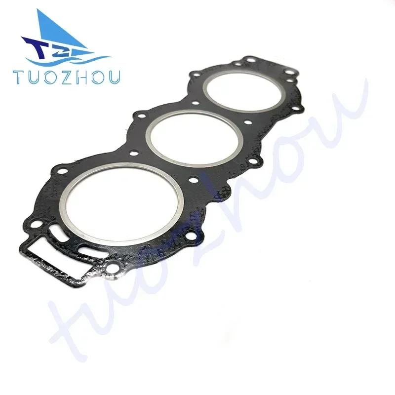 Прокладка головки блока цилиндров 688-11181 для подвесного мотора Yamaha 50H 75HP 80HP 85HP 90HP 2-тактный 688-11181-A1 688-11181-A2 688-11181-A0
Прокладка головки блока цилиндров 688-11181 для подвесного мотора Yamaha 50H 75HP 80HP 85HP 90HP 2-тактный 688-11181-A1 688-11181-A2 688-11181-A0