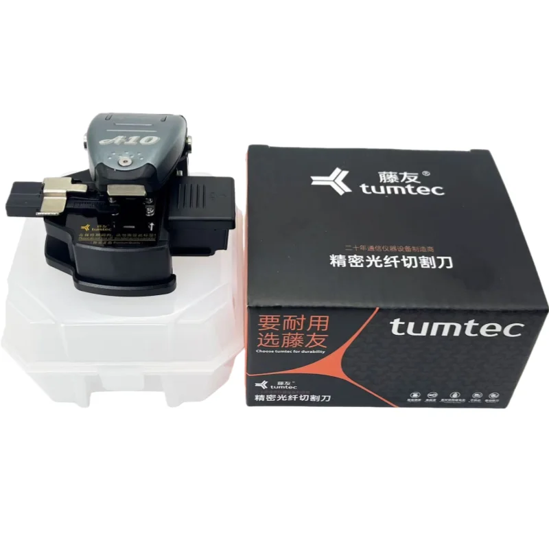 TUMTEC A-10 Optical Fiber Cleaver High Precision Cutting Tool Cable Cutting Knife New FTTH One Step Fiber Cleaver
TUMTEC A-10 Optical Fiber Cleaver High Precision Cutting Tool Cable Cutting Knife New FTTH One Step Fiber Cleaver