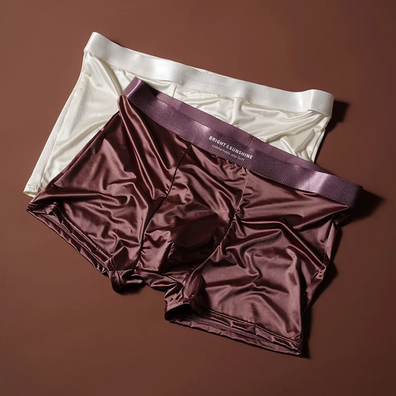 3pcs Man Underwear Boxers Shinny Breathable Under Panties Anti-bacterial Male Underpants L XL XXL 3XL 4XL Size
3pcs Man Underwear Boxers Shinny Breathable Under Panties Anti-bacterial Male Underpants L XL XXL 3XL 4XL Size