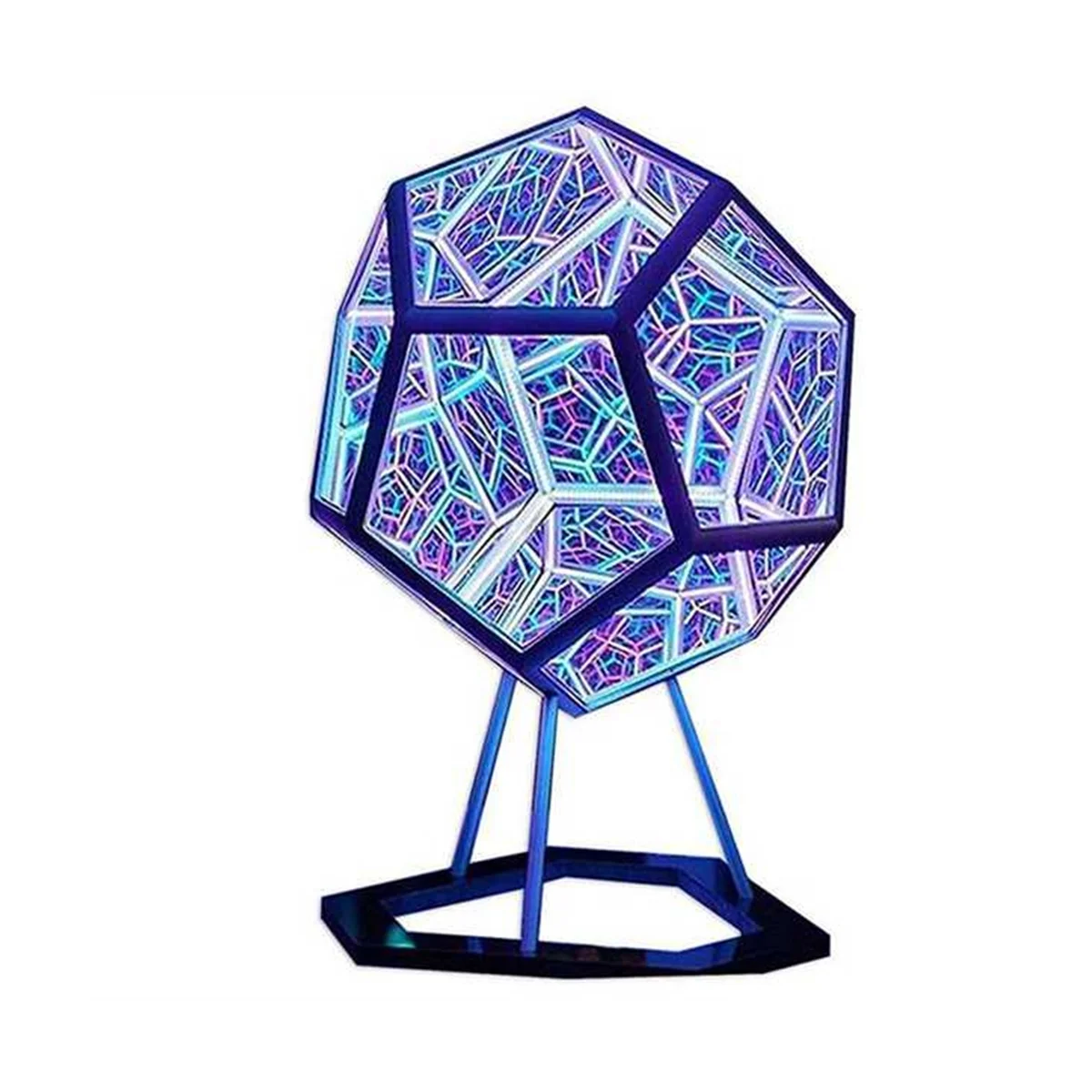 Infinity Dodecaedron Color Art Light, Fantasy Geometry Space LED Art Lamp, USB Charging Christmas Gifts Decorations
Infinity Dodecaedron Color Art Light, Fantasy Geometry Space LED Art Lamp, USB Charging Christmas Gifts Decorations