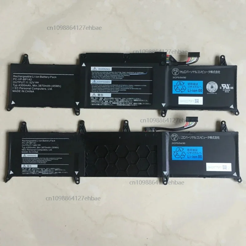 Новый аккумулятор для ноутбука PC-VP-BP141 PC-VP-BP142 2ICP5/54/90, 7,68 В, 30 Втч, 11,52 В, 45 Втч для серии NEC BP141, ноутбуков, планшетных ПК
Новый аккумулятор для ноутбука PC-VP-BP141 PC-VP-BP142 2ICP5/54/90, 7,68 В, 30 Втч, 11,52 В, 45 Втч для серии NEC BP141, ноутбуков, планшетных ПК