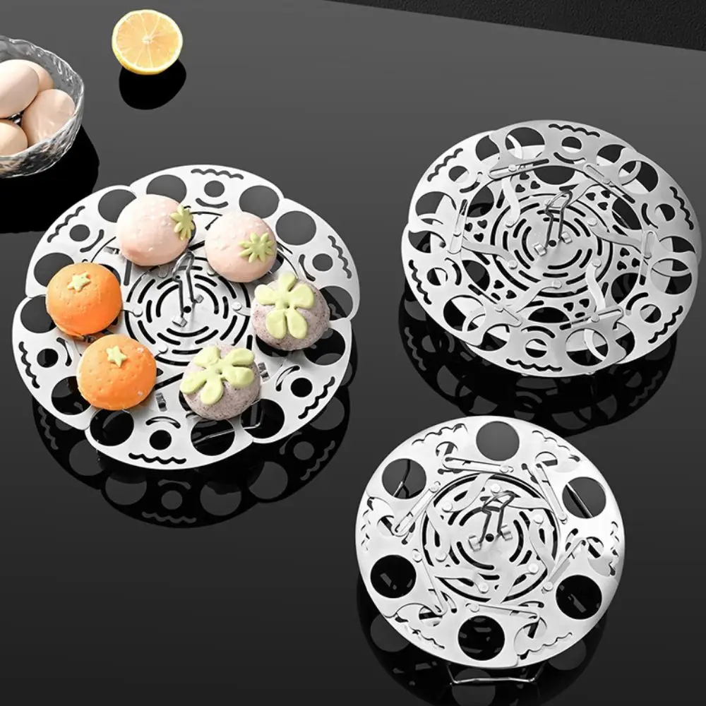 Foldable Rotating Scalable Steamer Stainless Steel Removable Handle Steam Tray Universal Stable Base Steaming Basket Seafood
Foldable Rotating Scalable Steamer Stainless Steel Removable Handle Steam Tray Universal Stable Base Steaming Basket Seafood