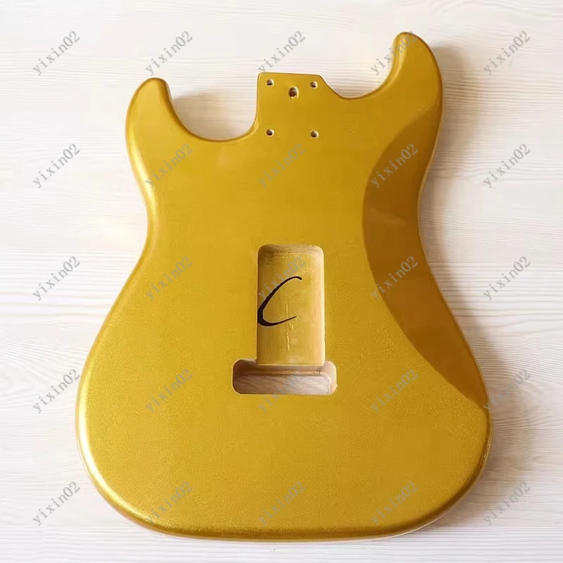 Профессиональный корпус для электрогитары DIY, золотистое глянцевое покрытие, одинарная тремоло-система
Профессиональный корпус для электрогитары DIY, золотистое глянцевое покрытие, одинарная тремоло-система