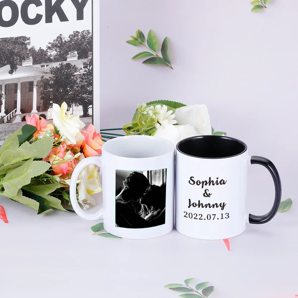 Custom Name Photo Est Mug Couple Coffee Mugs Personalized Ceramic Mug Wedding Mugs Customized Couple Mug Design Cup 11oz
Custom Name Photo Est Mug Couple Coffee Mugs Personalized Ceramic Mug Wedding Mugs Customized Couple Mug Design Cup 11oz
