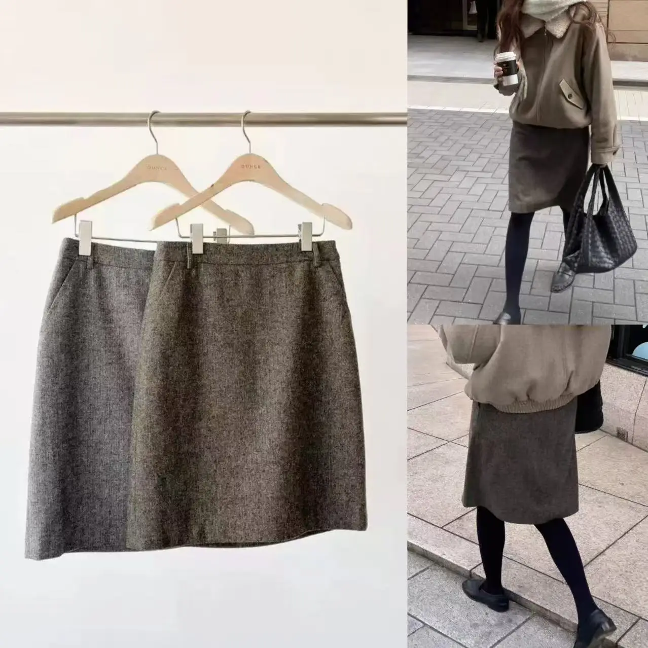 Korean Sle High Waist A-Line Skirt Pure Color Woolen Mid-Calf Length Slimming Effect Winter 2025 New Arrival
Korean Sle High Waist A-Line Skirt Pure Color Woolen Mid-Calf Length Slimming Effect Winter 2025 New Arrival