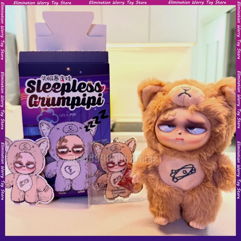 In stock Original Sleepy Grumpipi Series Vinyl Face Doll Blind Box Macaron Colored Pendant Bag Trendy Collection Model Toy Gift
In stock Original Sleepy Grumpipi Series Vinyl Face Doll Blind Box Macaron Colored Pendant Bag Trendy Collection Model Toy Gift
