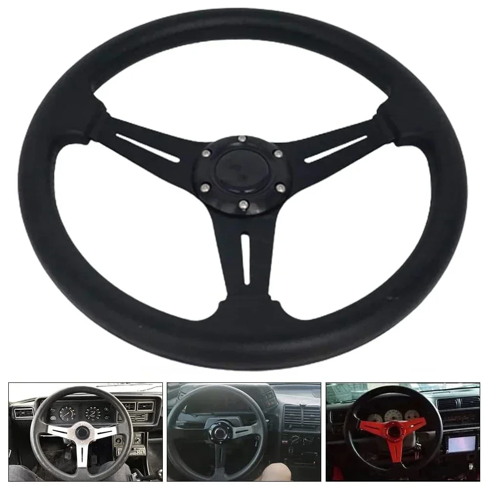 Rally Fast Road Track Car 350mm 14inch Racing Steering Wheel Leather Car Modification Steering Wheel FOR OMP FORD FOCUS ST
Rally Fast Road Track Car 350mm 14inch Racing Steering Wheel Leather Car Modification Steering Wheel FOR OMP FORD FOCUS ST